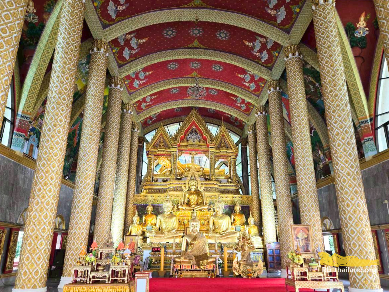 วัดพระธาตุหนองบัว วัดพระนอน