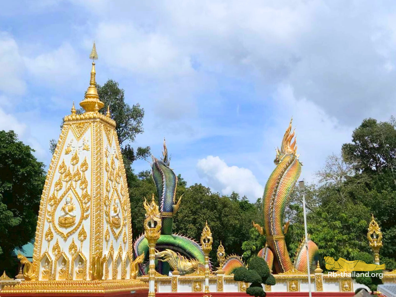 วัดพระธาตุหนองบัว วัดพระนอน