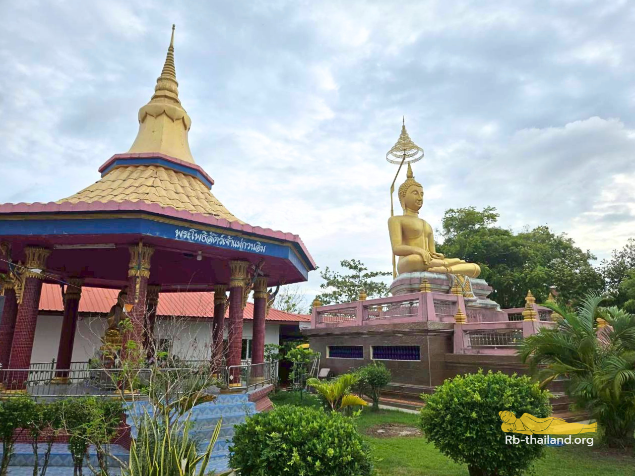 วัดแหลมพ้อ วัดพระนอน