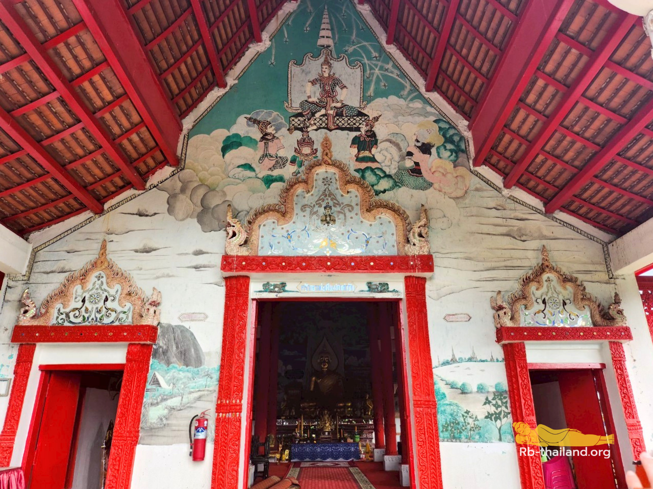 วัดหมื่นเงินกอง วัดพระนอน