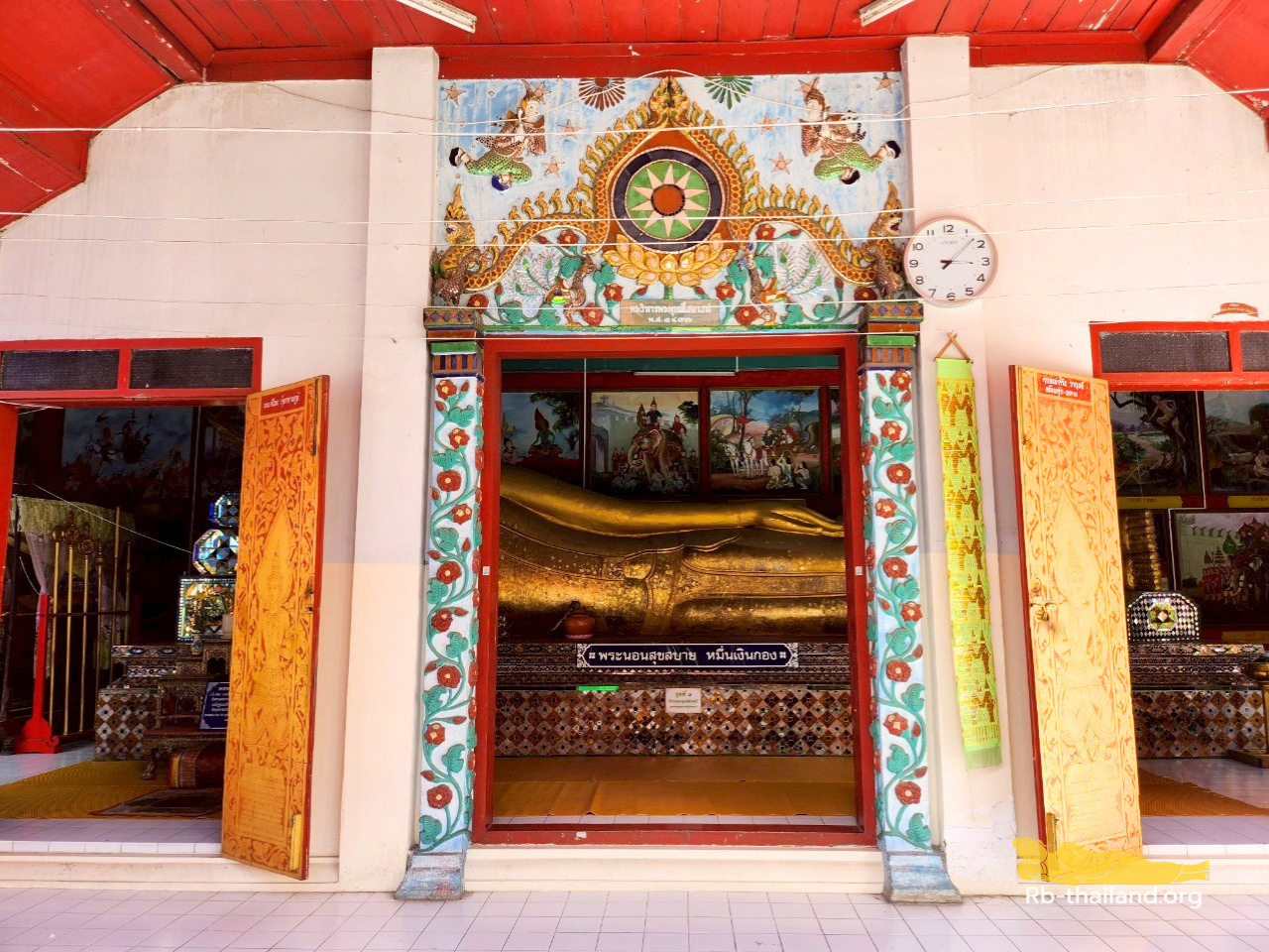 วัดหมื่นเงินกอง วัดพระนอน