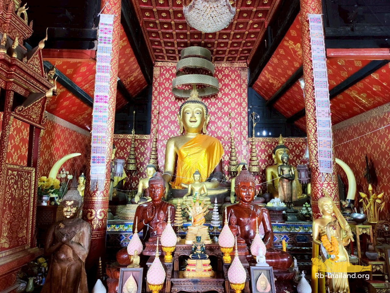 วัดหมื่นเงินกอง วัดพระนอน