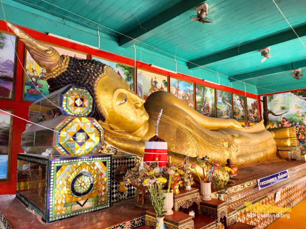 วัดหมื่นเงินกอง วัดพระนอน